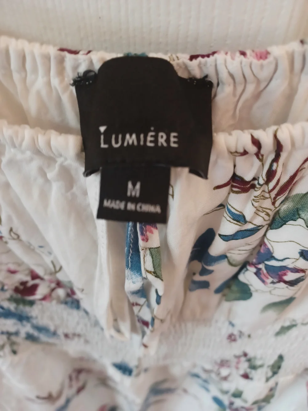 Urban Outfitters Lumiere Floral Off Shoulder Mini Dress - Picture 7 of 7